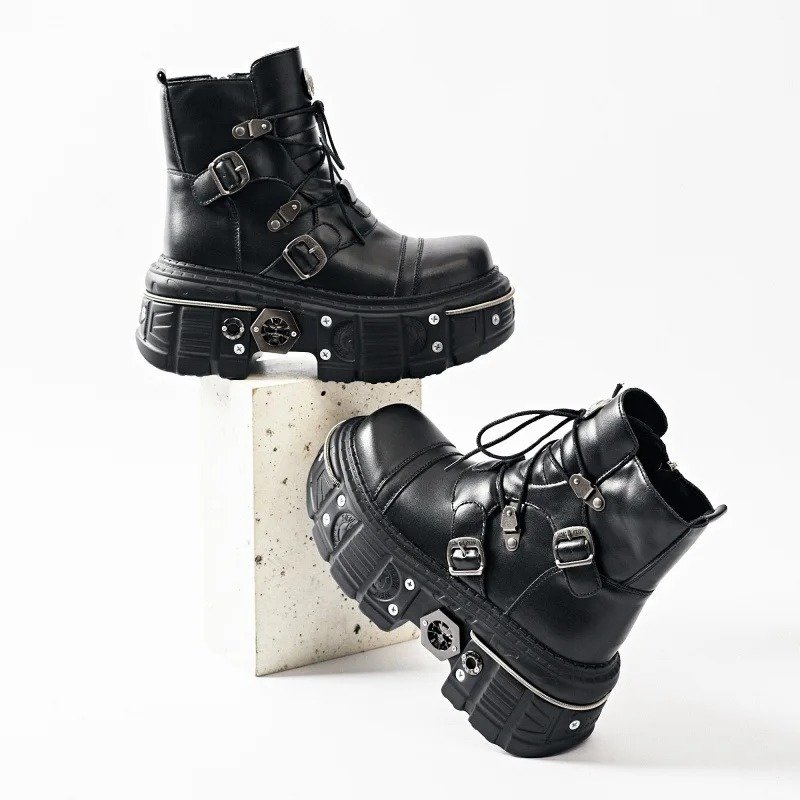 Leather Sneaker Care Kit - Sepatu Platform 2025 Gaya Eropa dan