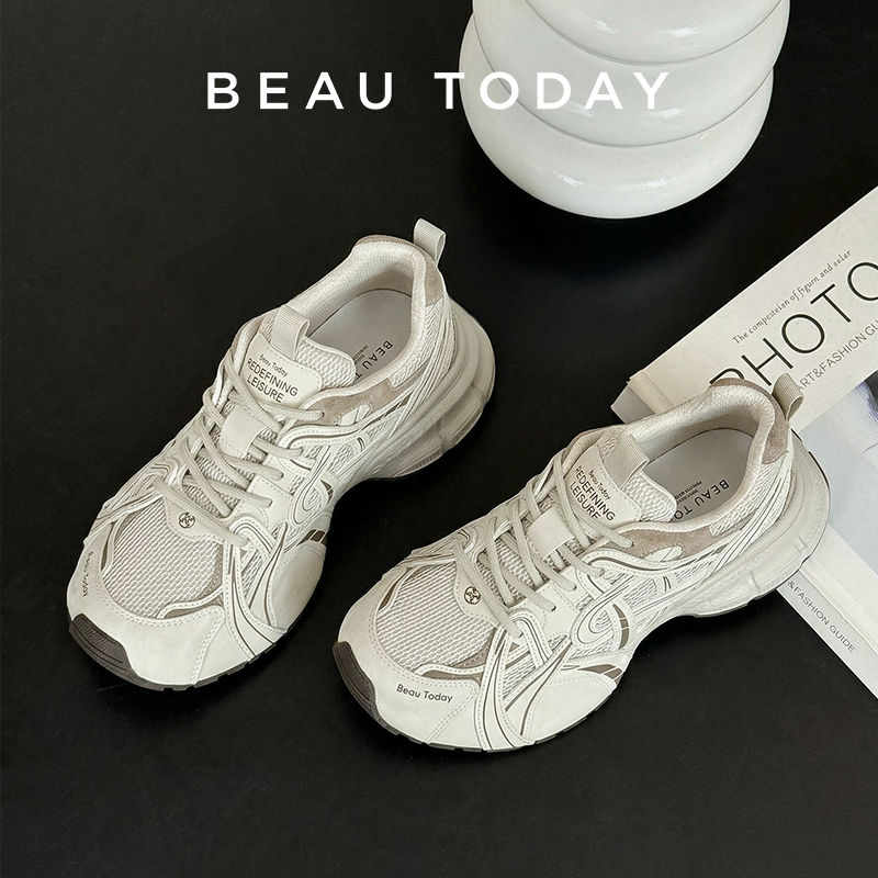 Leather Sneaker Care Kit - BEAUTODAY Sepatu Chunky Wanita Kulit Split