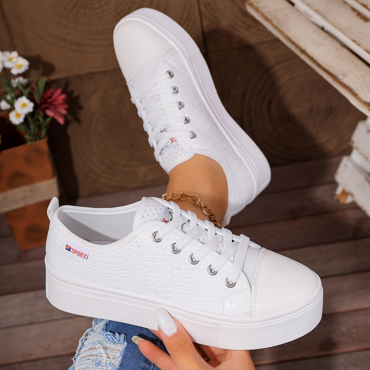 Sepatu flat kasual wanita baru - Leather Sneaker Care Kit ulasan dan harga
